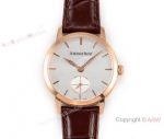 Swiss replica Audemars Piguet Jules Audemars Rose Gold Silver Face Watch GB Factory